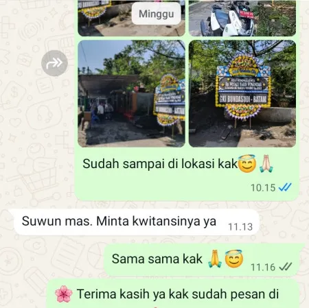 Pengiriman Papan Bunga Duka Kalanganyar