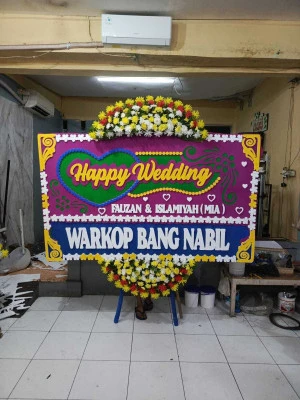Papan Bunga di Kalanganyar