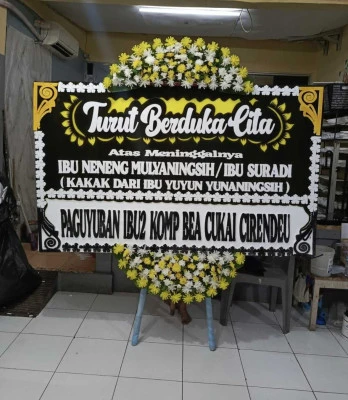 Papan Bunga di Kalanganyar